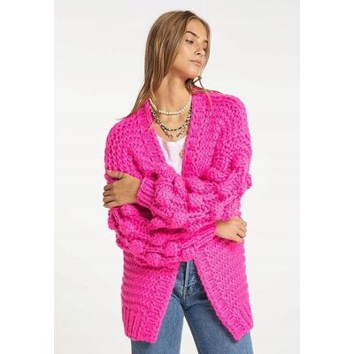 Inny producent IZIA RÓŻOWY SWETER Z OZDOBNYMI SPLOTAMI RĘKAWÓW XL/XXL 16FA Inny producent IZIA RÓŻOWY SWETER Z OZDOBNYMI SPLOTAMI RĘKAWÓW XL/XXL 16FA