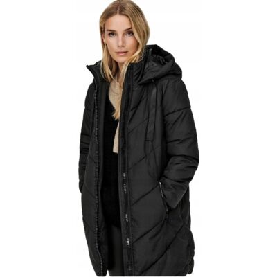 JDY KURTKA PUCHOWA DAMSKA CZARNA CASUAL S J7A JDY KURTKA PUCHOWA DAMSKA CZARNA CASUAL S J7A