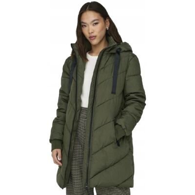 JDY KURTKA PUCHOWA DAMSKA ZIELONA CASUAL S J7A JDY KURTKA PUCHOWA DAMSKA ZIELONA CASUAL S J7A