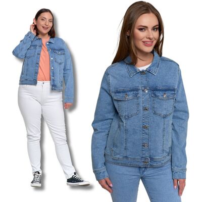 JEANSOWA KURTKA DAMSKA KLASYCZNA JEANS MODNA STYLOWA PRZEJŚCIOWA MORAJ M JEANSOWA KURTKA DAMSKA KLASYCZNA JEANS MODNA STYLOWA PRZEJŚCIOWA MORAJ M
