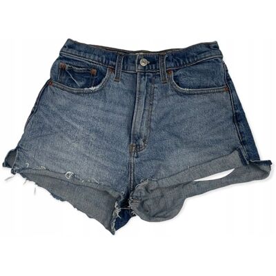 Abercrombie&Fitch Jeansowe spodenki damskie ABERCROMBIE FITCH XS/S Abercrombie&Fitch Jeansowe spodenki damskie ABERCROMBIE FITCH XS/S