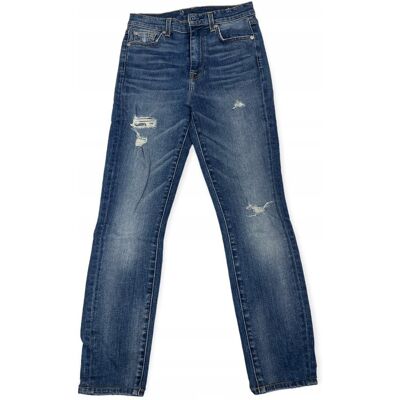 inna (Inny) Jeansowe spodnie damskie FOR ALL MANKIND XS inna (Inny) Jeansowe spodnie damskie FOR ALL MANKIND XS