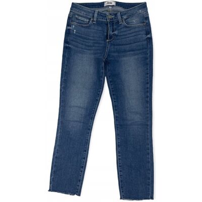 SPENCER'S Jeansowe spodnie damskie granatowe PAIGE 28 SPENCER'S Jeansowe spodnie damskie granatowe PAIGE 28