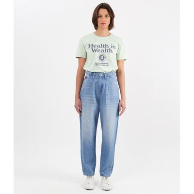 Lee Cooper Jeansy damskie mom jeans BERRY 2712 BRUSHED USED-28 Lee Cooper Jeansy damskie mom jeans BERRY 2712 BRUSHED USED-28