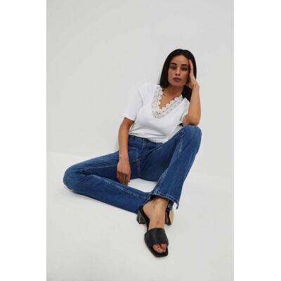 Moodo Jeansy typu flare-XS Moodo Jeansy typu flare-XS