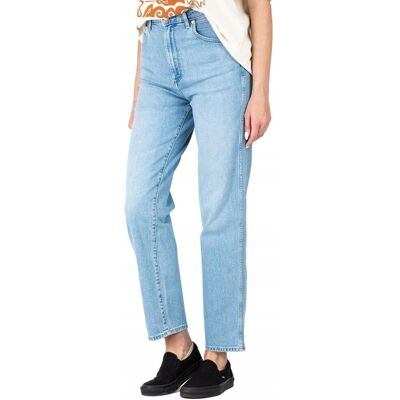 Jeansy Wrangler Mom Straight W27M58Z19 Rhea 30/32 Jeansy Wrangler Mom Straight W27M58Z19 Rhea 30/32