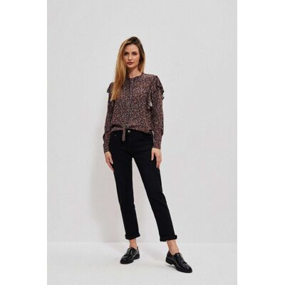 Moodo Jeansy z prostą nogawką-XS Moodo Jeansy z prostą nogawką-XS