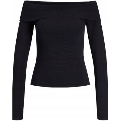 Inny producent JJXX CZARNY SWETER DAMSKI Z DEKOLTEM HISZPANKA DŁUGI RĘKAW XS KTA Inny producent JJXX CZARNY SWETER DAMSKI Z DEKOLTEM HISZPANKA DŁUGI RĘKAW XS KTA