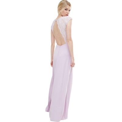 sarcia.eu John Zack Elegancka, fioletowa sukienka maxi L sarcia.eu John Zack Elegancka, fioletowa sukienka maxi L