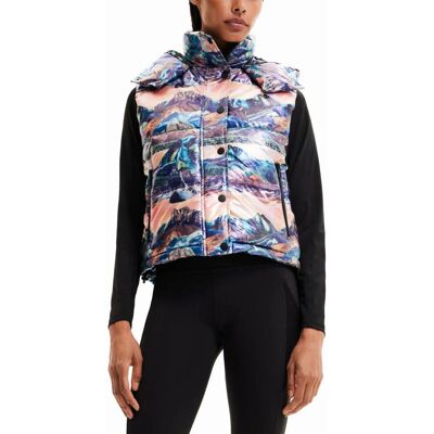 Kamizelka damska Desigual Madelaine bezrękawnik -S Kamizelka damska Desigual Madelaine bezrękawnik -S