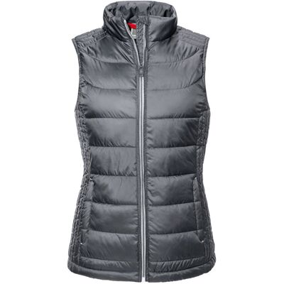 Russell Kamizelka damska pikowana, dopasowana Szary r. XL Russell Kamizelka damska pikowana, dopasowana Szary r. XL