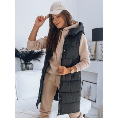 Kamizelka damska pikowana NOELIA czarna Dstreet TY3134-XXL Kamizelka damska pikowana NOELIA czarna Dstreet TY3134-XXL
