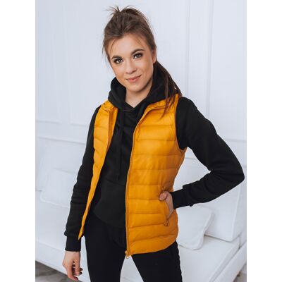 Kamizelka damska ROSILA żółta Dstreet TY2580-S Kamizelka damska ROSILA żółta Dstreet TY2580-S