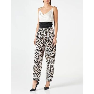 Inny producent KENDALL & KYLIE ZEBRZANE SPODNIE CASUAL PROSTE ŚREDNI STAN L 6FA Inny producent KENDALL & KYLIE ZEBRZANE SPODNIE CASUAL PROSTE ŚREDNI STAN L 6FA