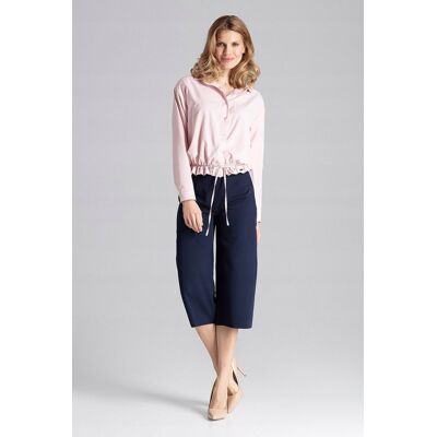 FIGL Kobieca KOSZULA damska ZAPINANA z wiązaniem różowy L/XL FIGL Kobieca KOSZULA damska ZAPINANA z wiązaniem różowy L/XL