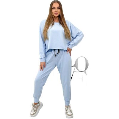 Kesi Komplet 2-częściowy bluza + spodnie błękitny Kesi Komplet 2-częściowy bluza + spodnie błękitny