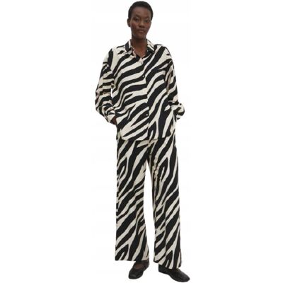Inny producent KOMPLET WZORZYSTY KOSZULA I SPODNIE ZEBRA S I4A Inny producent KOMPLET WZORZYSTY KOSZULA I SPODNIE ZEBRA S I4A