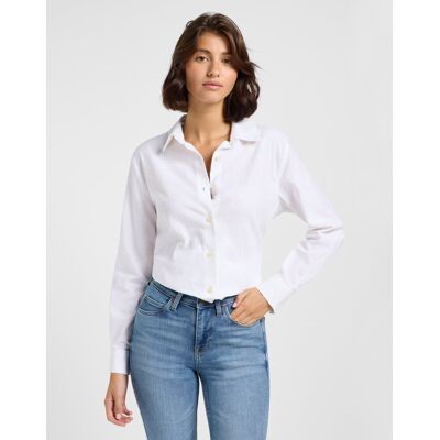 KOSZULA DAMSKA BIAŁA LEE 112363627 POCKETLESS SHIRT BRIGHT WHITE S KOSZULA DAMSKA BIAŁA LEE 112363627 POCKETLESS SHIRT BRIGHT WHITE S
