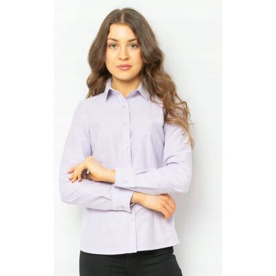KOSZULA DAMSKA DI SELENTINO MONIKA OXFORD FIOLETOWA - XXL KOSZULA DAMSKA DI SELENTINO MONIKA OXFORD FIOLETOWA - XXL