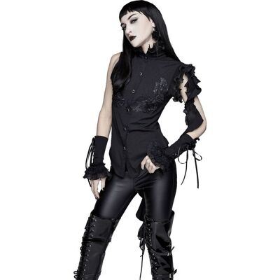 Pozostali producenci koszula damska PUNK RAVE - GOTH STAND black-L Pozostali producenci koszula damska PUNK RAVE - GOTH STAND black-L