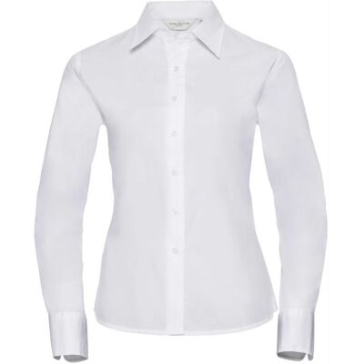 Russell Koszula damska slim z długim rękawem Biały r. 2XL Russell Koszula damska slim z długim rękawem Biały r. 2XL