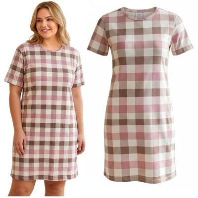 morella KOSZULA NOCNA DAMSKA ELEGANCKA WYGODNA BAWEŁNIANA LETNIA DO KOLAN KRÓTKI RĘKAW LUŹNA PLUS SIZE DUŻE ROZMIARY 4XL morella KOSZULA NOCNA DAMSKA ELEGANCKA WYGODNA BAWEŁNIANA LETNIA DO KOLAN KRÓTKI RĘKAW LUŹNA PLUS SIZE DUŻE ROZMIARY 4XL