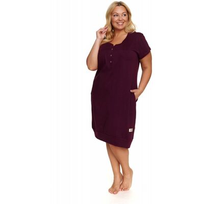 Doctor Nap Koszula Nocna Damska Rozpinana Na Napy-Xl Doctor Nap Koszula Nocna Damska Rozpinana Na Napy-Xl