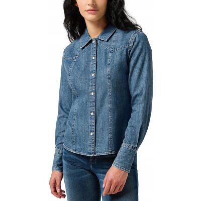 Koszula Wrangler EXAG YOKE SHIRT 112356476 Faded Blue XS Koszula Wrangler EXAG YOKE SHIRT 112356476 Faded Blue XS