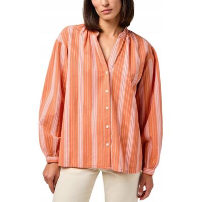 Koszula Wrangler POET SLEEVE BLOUSE 112350347 Bradied Melon M Koszula Wrangler POET SLEEVE BLOUSE 112350347 Bradied Melon M