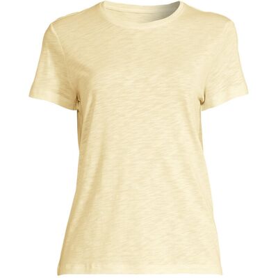 Koszulka damska Casall Soft Texture Tee żółty 42 Koszulka damska Casall Soft Texture Tee żółty 42