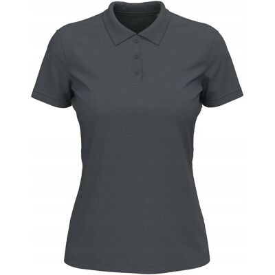 Koszulka damska polo T-shirt bawełniany Polówka Stedman ST9160 Slate Grey L Koszulka damska polo T-shirt bawełniany Polówka Stedman ST9160 Slate Grey L