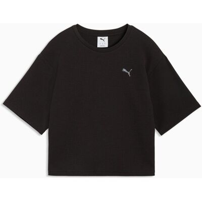 Koszulka damska Puma ESS ELEVATED RELAXED czarna 69181301 r XS Koszulka damska Puma ESS ELEVATED RELAXED czarna 69181301 r XS