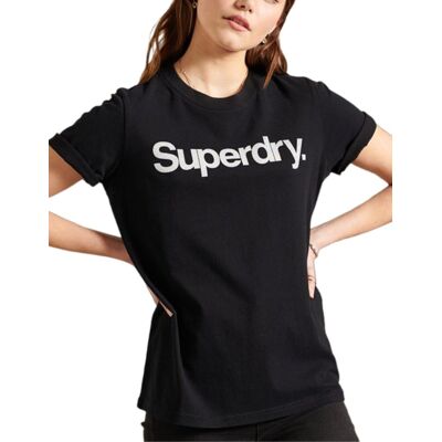 Koszulka damska Superdry Logo klasyczna -S Koszulka damska Superdry Logo klasyczna -S
