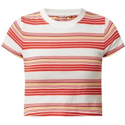 Koszulka damska Superdry Vintage Crop ktrótki t-shirt dopasowany-L Koszulka damska Superdry Vintage Crop ktrótki t-shirt dopasowany-L