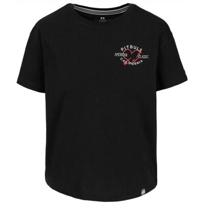 inna (Inny) Koszulka damska T-shirt oversize Pit Bull Heart biała XS inna (Inny) Koszulka damska T-shirt oversize Pit Bull Heart biała XS