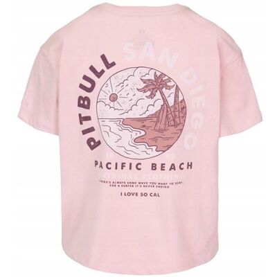 inna (Inny) Koszulka damska T-shirt oversize Pit Bull Planet Surf różowa XS inna (Inny) Koszulka damska T-shirt oversize Pit Bull Planet Surf różowa XS