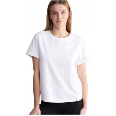 Inny producent Koszulka damska tshirt basic biały bawełna unisex oversize Naviale XL Inny producent Koszulka damska tshirt basic biały bawełna unisex oversize Naviale XL