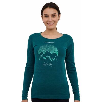 Koszulka damska z długim rękawem wełniana Brubeck OUTDOOR WOOL PRO Koszulka damska z długim rękawem wełniana Brubeck OUTDOOR WOOL PRO