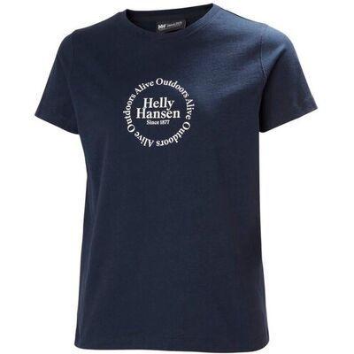 Koszulka HELLY HANSEN W CORE GRAPHIC T-SHI granatowy M Koszulka HELLY HANSEN W CORE GRAPHIC T-SHI granatowy M
