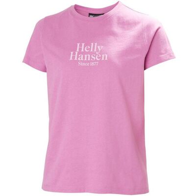 Koszulka HELLY HANSEN W CORE GRAPHIC T-SHI różowy M Koszulka HELLY HANSEN W CORE GRAPHIC T-SHI różowy M