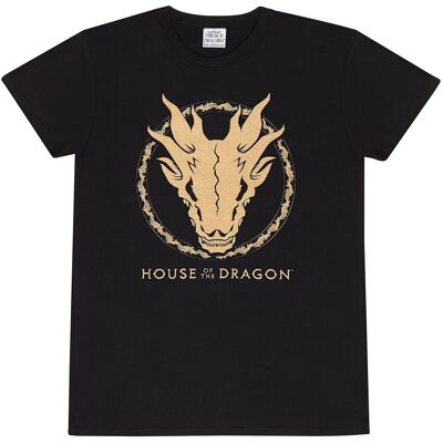 Inny producent Koszulka Heroes Inc House Of The Dragon Gold Ink skull-S Inny producent Koszulka Heroes Inc House Of The Dragon Gold Ink skull-S