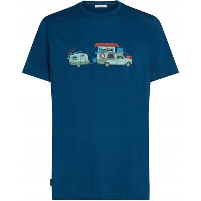 Inny producent Koszulka Icebreaker Merino 150 Tech Lite SS Tee Transportage - Atlantis L Inny producent Koszulka Icebreaker Merino 150 Tech Lite SS Tee Transportage - Atlantis L