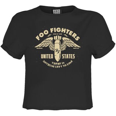 Koszulka Krótka Amplified Foo Fighters One By One Crop Top-L Koszulka Krótka Amplified Foo Fighters One By One Crop Top-L