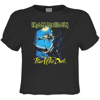 Koszulka Krótka Amplified iron Maiden Fear Of The Dark Crop Top-S Koszulka Krótka Amplified iron Maiden Fear Of The Dark Crop Top-S