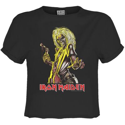 Koszulka Krótka Amplified Iron Maiden Killers Crop Top-L Koszulka Krótka Amplified Iron Maiden Killers Crop Top-L