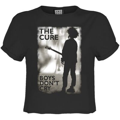 Koszulka Krótka Amplified The Cure Boys Dont CryCrop Top-M Koszulka Krótka Amplified The Cure Boys Dont CryCrop Top-M