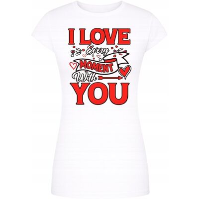 Szumila KOSZULKA NA WALENTYNKI NADRUK I LOVE YOU SUPER PREZENT DLA DZIEWCZYNY L Szumila KOSZULKA NA WALENTYNKI NADRUK I LOVE YOU SUPER PREZENT DLA DZIEWCZYNY L