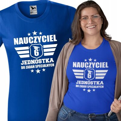 Inny producent Koszulka Nauczyciel Jednostka do Zadań Specjalnych Dzień Nauczyciela M Inny producent Koszulka Nauczyciel Jednostka do Zadań Specjalnych Dzień Nauczyciela M