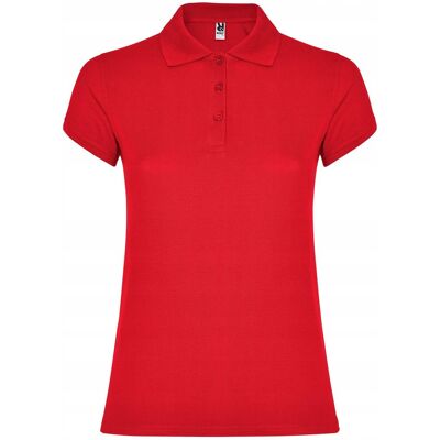 Koszulka POLO Damska Bawełna PIQUE Roly STAR 6634 CZERWONA S Koszulka POLO Damska Bawełna PIQUE Roly STAR 6634 CZERWONA S