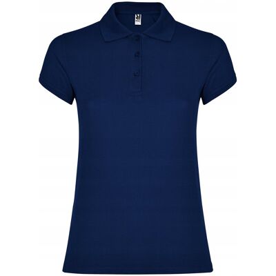 Koszulka POLO Damska Bawełna PIQUE Roly STAR 6634 GRANAT Navy S Koszulka POLO Damska Bawełna PIQUE Roly STAR 6634 GRANAT Navy S